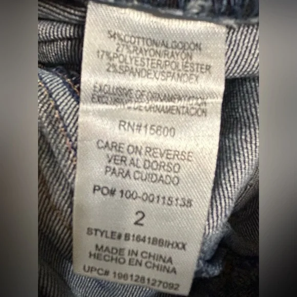 Democracy “Ab”technology jeans size 2 - Picture 3 of 8